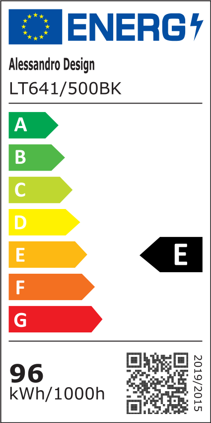 Lustra LED cu telecomanda VOLTA 96W, Ovala, lumina Rece/Calda/Neutra, Dimabila, Negru