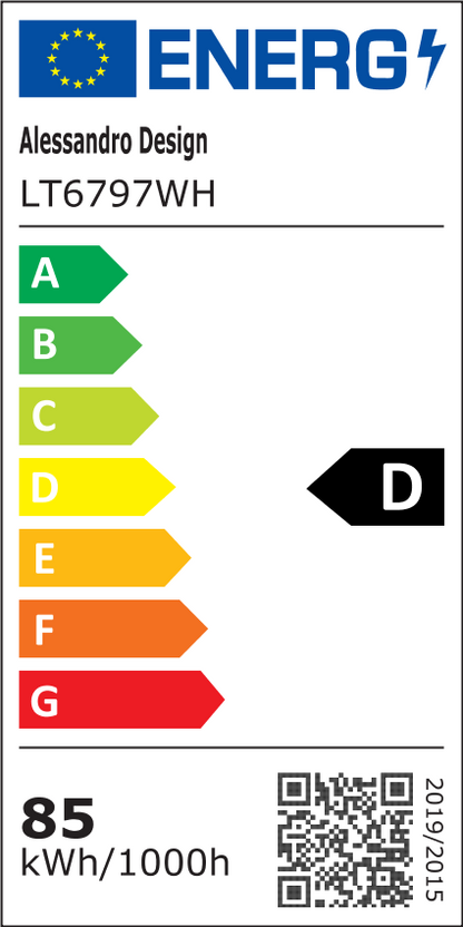 Lustra LED cu telecomanda ASTERA, Forma Ovala, 85W, lumina Rece/Calda/Neutra, Dimabila, Alb