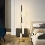 Lampada da Terra LED 40W Moderna Austin 125Cm 3000/4000/6000K Paralumi Bianchi & Lampade da Terra Titolo predefinito Alessandro Design