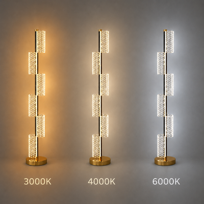 Lampada LED 40W Moderna Austin 125Cm 3000/4000/6000K Oro
