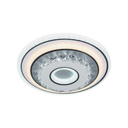 Lustra LED cu cristal MITA 28W, Diametru 20cm, Rotunda, lumina Rece/Calda/Neutra, Alb Lustre LED Default Title Alessandro Design