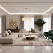 MAYON Supremo Lampadario di cristallo, 80x80 cm, 3000K/4000K/6000K, 210W, metallo e acrilico, oro