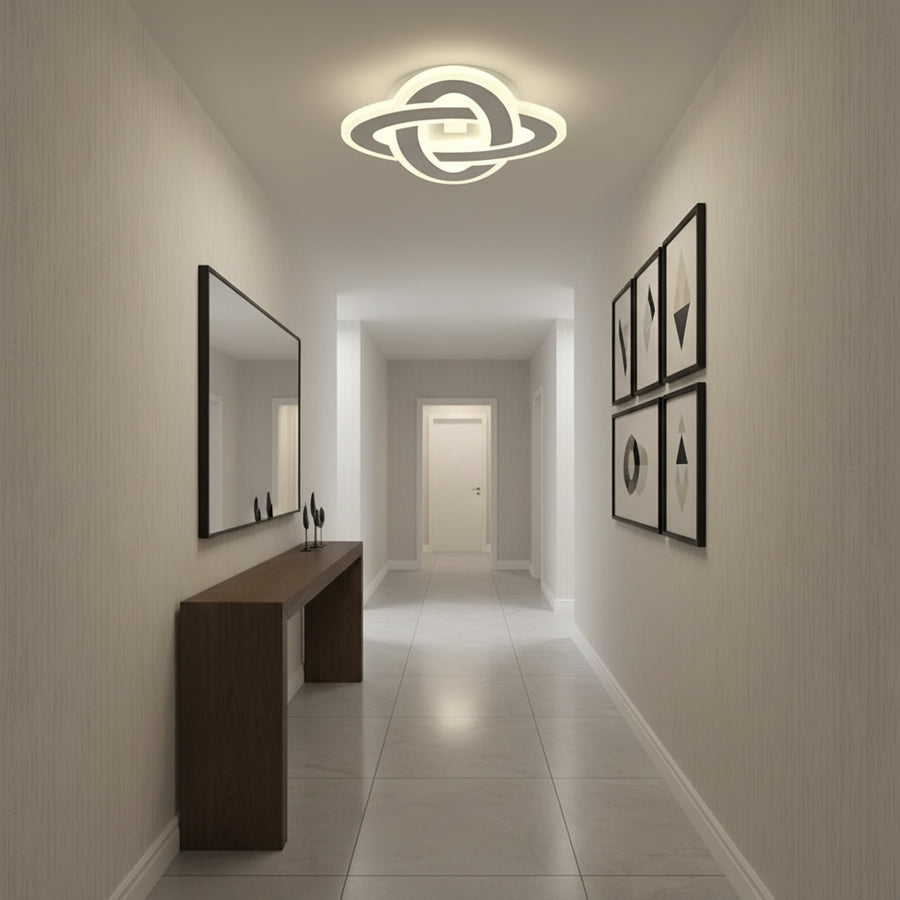 Lampadario LED CRINELLA 45W, Diametro 23cm, Luce Fredda/Calda/Neutra, Lampadario LED Bianco Titolo predefinito Alessandro Design
