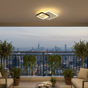 MARCELO Lampadario LED 30W, luce Fredda/Calda/Neutra Bianco Nero