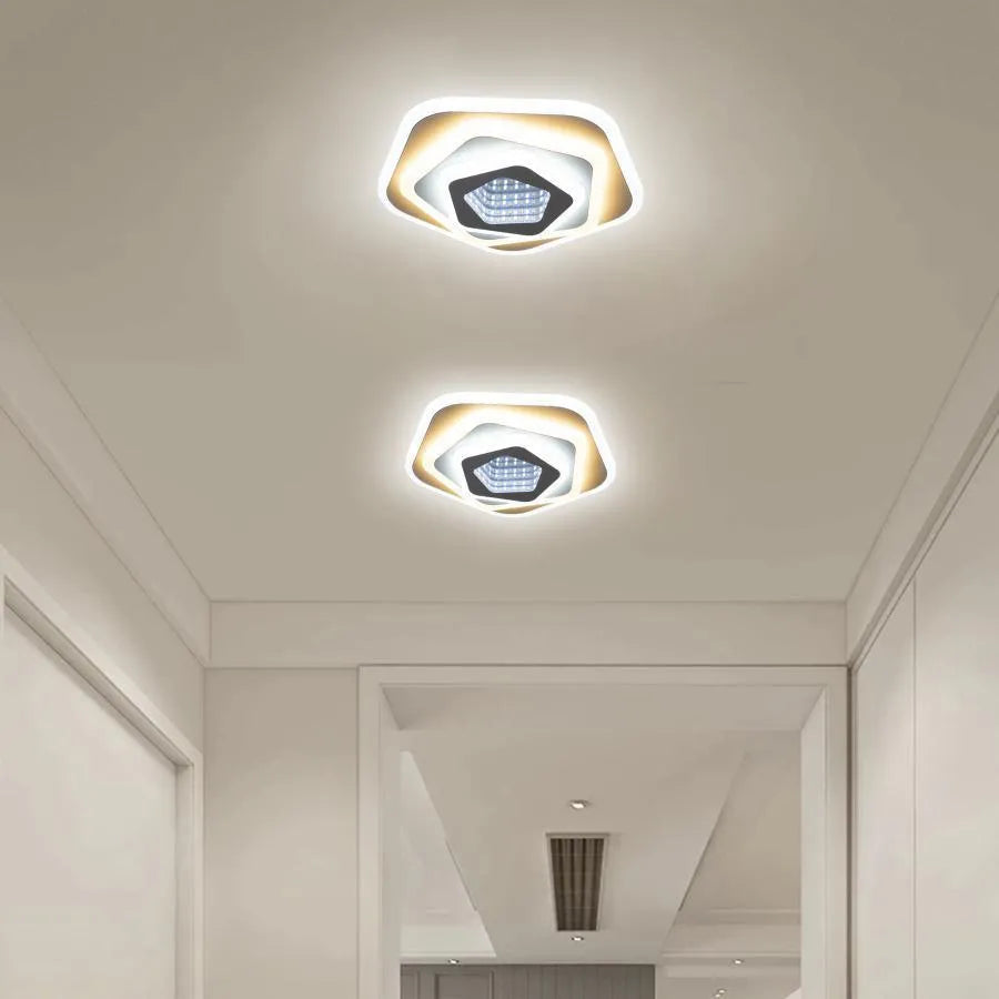 Lampadario LED NEXA 3D 39W, Diametro 23cm, Luce Fredda/Calda/Neutra, Lampadario LED Bianco Titolo predefinito Alessandro Design