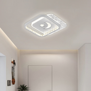 Lampadario LED PERU 38W, 2 Quadrati, Luce Fredda/Calda/Neutra, Lampadari LED Bianchi Titolo predefinito Alessandro Design