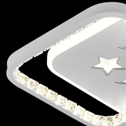 Lampadario LED PERU 38W, 2 Quadrati, Luce Fredda/Calda/Neutra, Lampadari LED Bianchi Titolo predefinito Alessandro Design