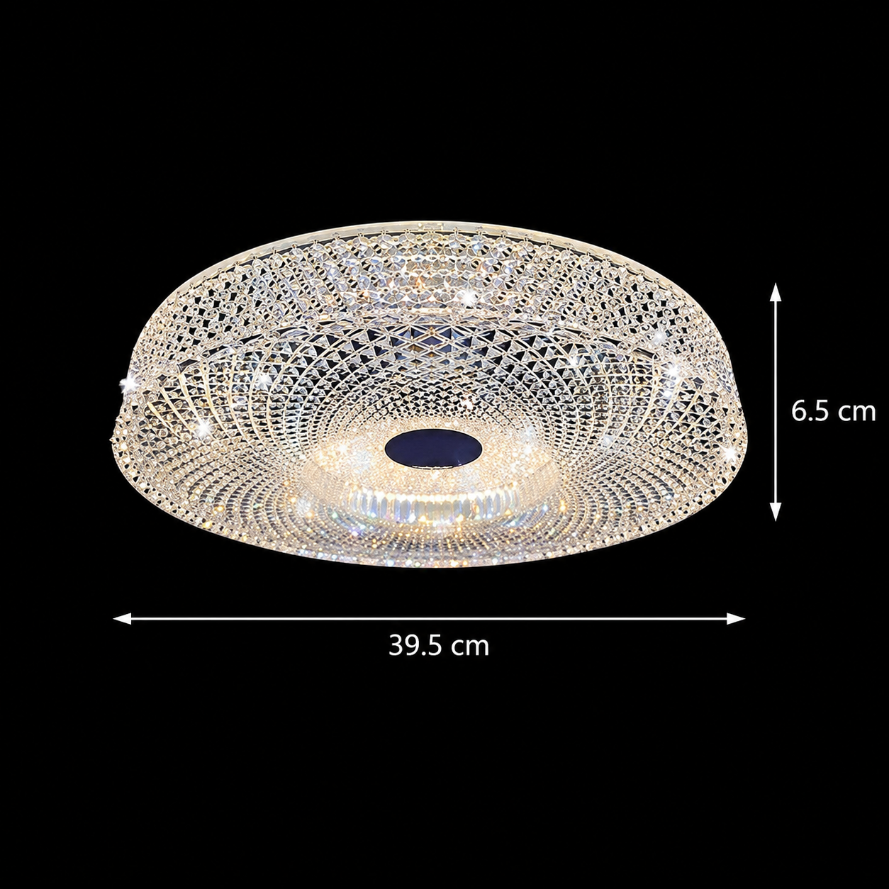 Lampadario LED RADIAN Nobile, 43W, Diametro 39,5 cm, Luce Calda/Neutra/Fredda, Lampadario LED Bianco Titolo predefinito Alessandro Design