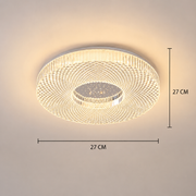 Lustra LED RADIAN Petito, 21W, Diametru 27 cm, Lumina Calda/Neutra/Rece, Alb