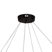 Lampadario LED a Sospensione UNDA Crown in Acrilico, 28W, Luce Calda/Neutra/Fredda 3000/4000/6000K, Bianco, Altezza Regolabile, Lampadari Moderni in Metallo e Acrilico Titolo predefinito Alessandro Design