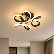 Lampadario LED VERTEX HELIX, 65W, luce Fredda/Calda/Neutra, Nero