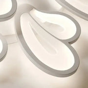 Lampadario LED con telecomando BLOSSOM 95W, 5 Petali, Luce Fredda/Calda/Neutra 3000K/4000K/6000K, Dimmerabile, Lampadari LED con Telecomando Bianco, Metallo e Acrilico Titolo predefinito Alessandro Design