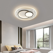 Lampadario a LED con telecomando SERPENTA 51W, Rotondo, Luce Fredda/Calda/Neutra, Dimmerabile, Nero Lampadari a LED con telecomando Titolo predefinito Alessandro Design
