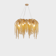 Lampadario MD9020/400GD 4xE14, Diametro 40cm, Oro, Metallo Lampadari Moderni Titolo predefinito Alessandro Design