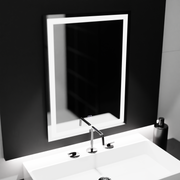 Specchio rettangolare a LED, 60x80 cm, FRAME Basic Touch Specchi Korman C Titolo predefinito Alessandro Design