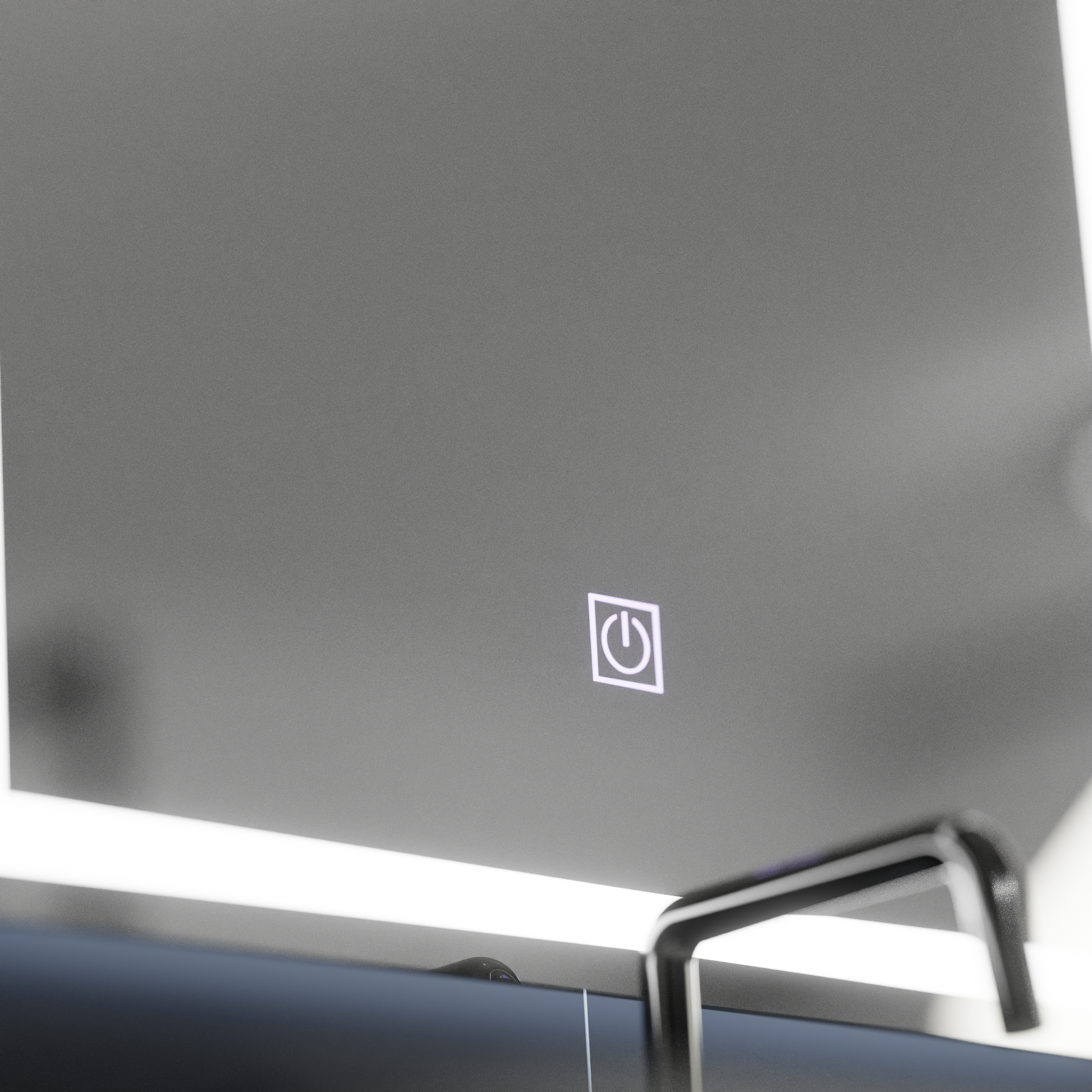 Specchio rettangolare a LED, 60x80 cm, FRAME Basic Touch Specchi Korman C Titolo predefinito Alessandro Design