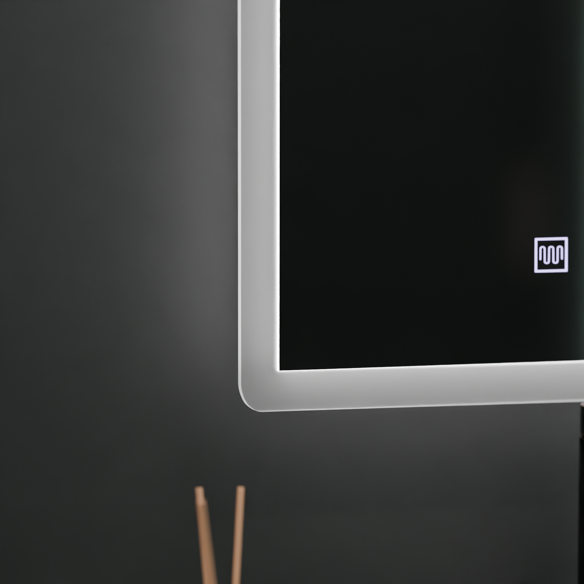 Specchio LED rettangolare, 60x80cm, Touch VENERA, Sistema Demister, Specchi Dimmerabili Korman E Titolo predefinito Alessandro Design