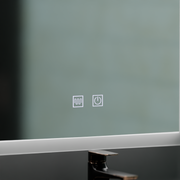 Specchio LED rettangolare, 60x80cm, Touch VENERA, Sistema Demister, Specchi Dimmerabili Korman E Titolo predefinito Alessandro Design