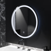 Specchio rotondo a LED, 50 cm, Basic Touch Specchi Korman C Titolo predefinito Alessandro Design