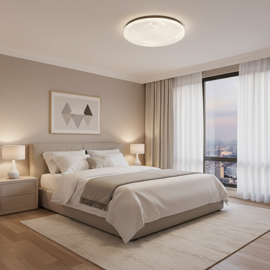 Plafoniera LED 35 cm, 31W, 3000K / 4000K / 6000K, Bianco, Metallo e Acrilico Plafoniere LED Titolo predefinito Alessandro Design