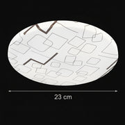 Plafoniera LED 23 cm, 22W, 3000K / 4000K / 6000K, Bianco, Metallo e Acrilico Plafoniere LED Titolo predefinito Alessandro Design