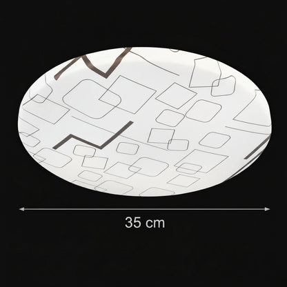 Plafoniera LED 35 cm, 31W, 3000K / 4000K / 6000K, Bianco, Metallo e Acrilico Plafoniere LED Titolo predefinito Alessandro Design