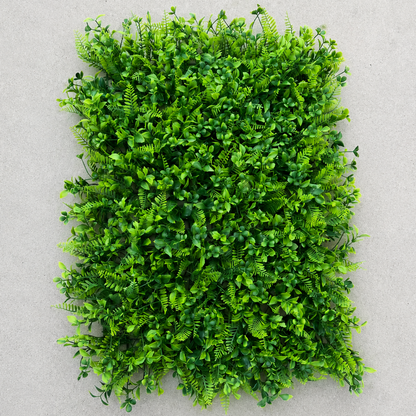 Pannello di recinzione vivente in legno di bosso artificiale, 40 x 60 cm, verde