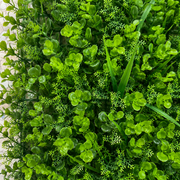 Pannello per recinzione viva con piante artificiali, eucalipto misto, 40 x 60 cm, verde