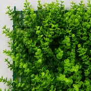 Pannello di recinzione vivente con pianta artificiale di eucalipto, 40 x 60 cm, verde
