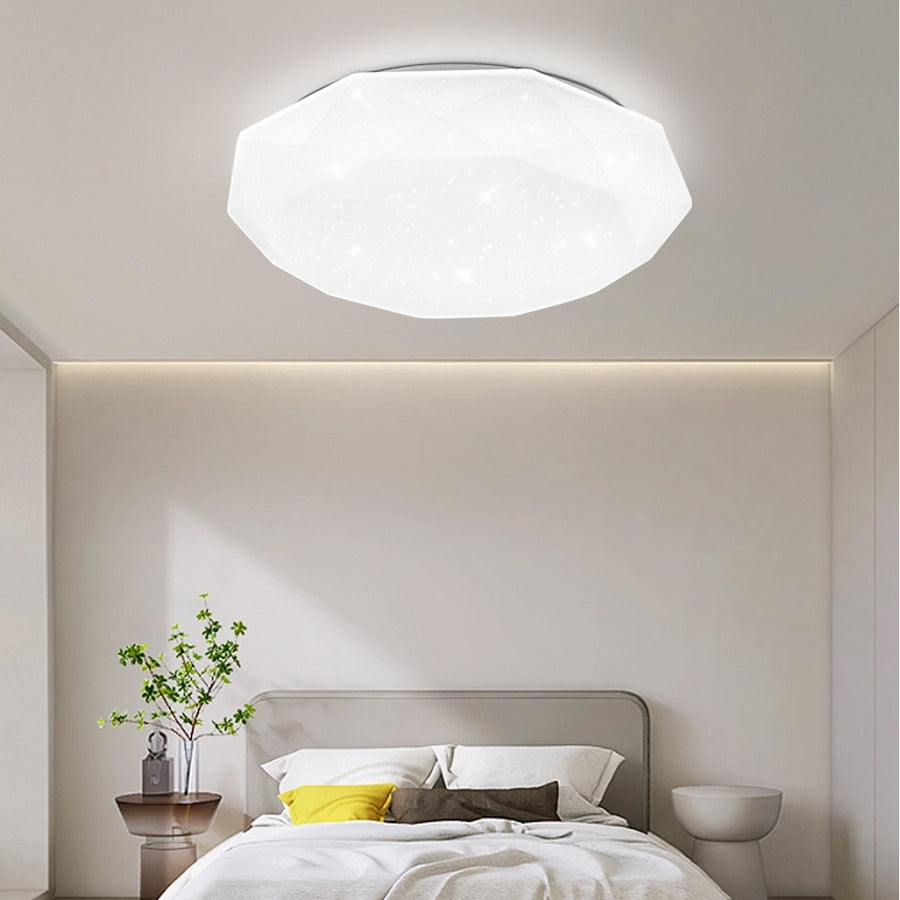 Plafoniera LED, 51W, Diametro 50cm, Luce Calda/Fredda/Neutra, Plafoniere LED Bianche Titolo predefinito Alessandro Design