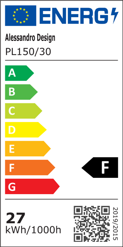 Plafoniera LED esagonale 33 cm, 27W, 3000K / 4000K / 6000K, Bianco, Metallo e Acrilico