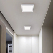 Plafoniera LED Quadrata, 36W, 22x22cm, Luce Fredda, 6000K, Plafoniere LED Bianche Titolo predefinito Alessandro Design