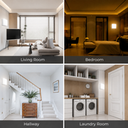 Plafoniera LED Quadrata, 36W, 22x22cm, Luce Fredda, 6000K, Bianco