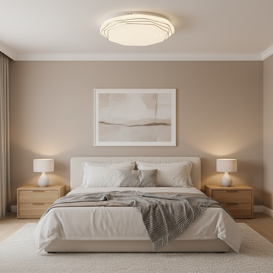 Plafoniera PL152 LED 35 cm, 31W, 3000K / 4000K / 6000K, Bianco, Plafoniere LED in metallo e acrilico Titolo predefinito Alessandro Design