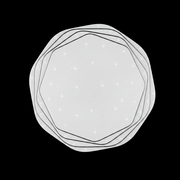 Plafoniera LED 23 cm, 22W, 3000K / 4000K / 6000K, Bianco, Metallo e Acrilico Plafoniere LED Titolo predefinito Alessandro Design