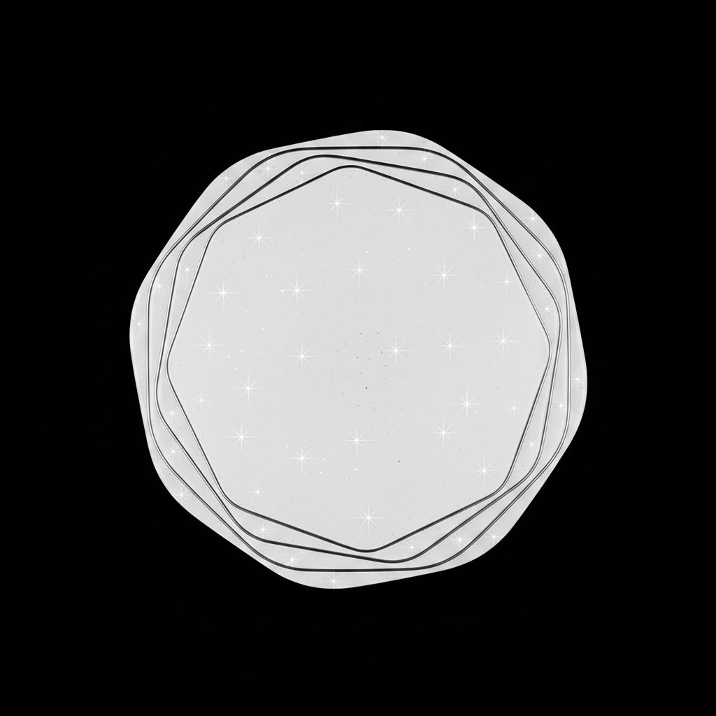 Plafoniera PL152 LED 35 cm, 31W, 3000K / 4000K / 6000K, Bianco, Plafoniere LED in metallo e acrilico Titolo predefinito Alessandro Design