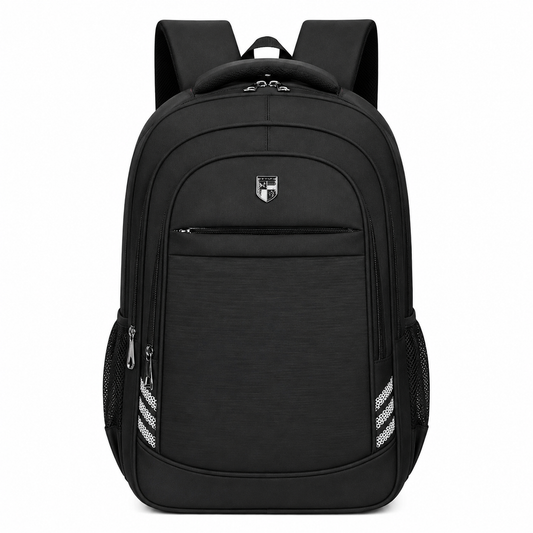 Rucsac Travel Business NAKHCHIVAN, 51x34x15 cm, Oxford, Negru si Alb
