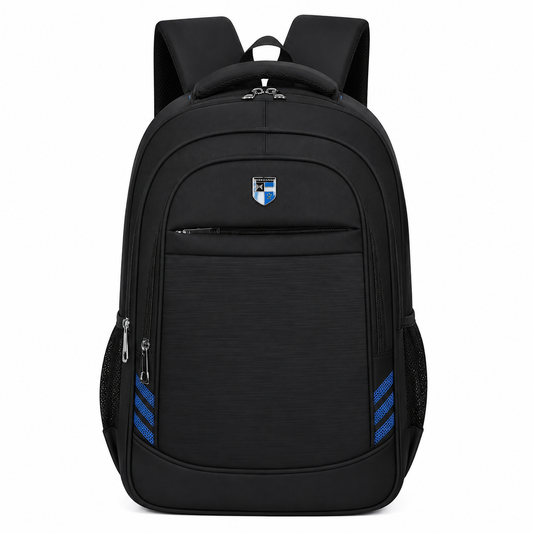 Rucsac Travel Business NAKHCHIVAN, 51x34x15 cm, Oxford, Negru si Albastru