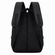 Rucsac Travel Business QABALA, 48x32x15 cm, Oxford, Negru si Albastru