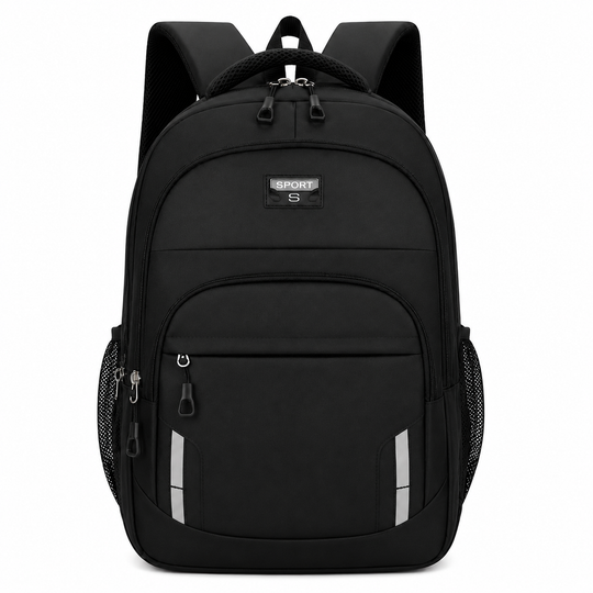 Zaino da viaggio YEVLAKH Business, 47x32x14 cm, Oxford, nero