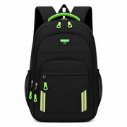 Rucsac Travel Business YEVLAKH, 47x32x14 cm, Oxford, Negru si Verde