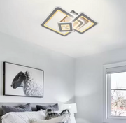Lampadario LED con Telecomando Hortensia 190W Dimmerabile Bianco