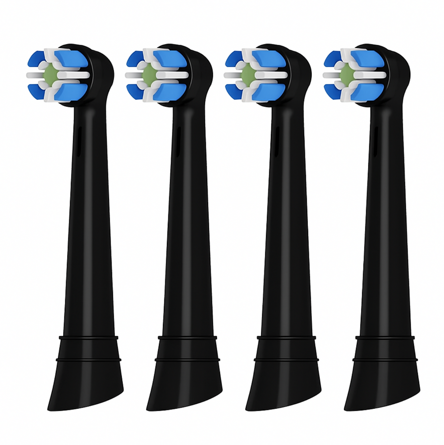 4 Pezzi di ricambio Spazzolino elettrico Oral-B iO Ultimate Clean: Indicatore avanzato di pulizia e sostituzione Cura personale Titolo predefinito Alessandro Design