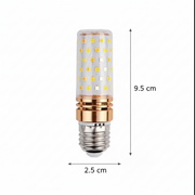 Lampadina LED E27, 16W, Luce Fredda, 6000K, Oro