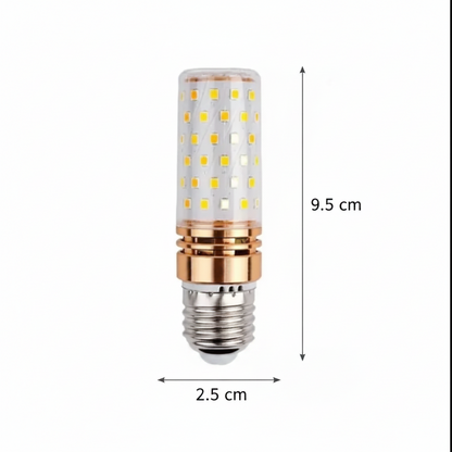 Lampadina LED E27, 16W, Luce Fredda, 6000K, Oro