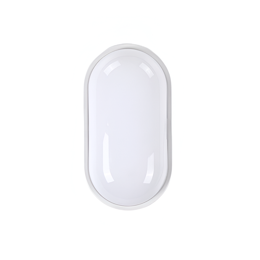 Lampada da Parete per Esterno a LED, IP65, Bianco, Luce Calda 3000K, Lampada da Parete per Esterno Bianca Titolo predefinito Alessandro Design