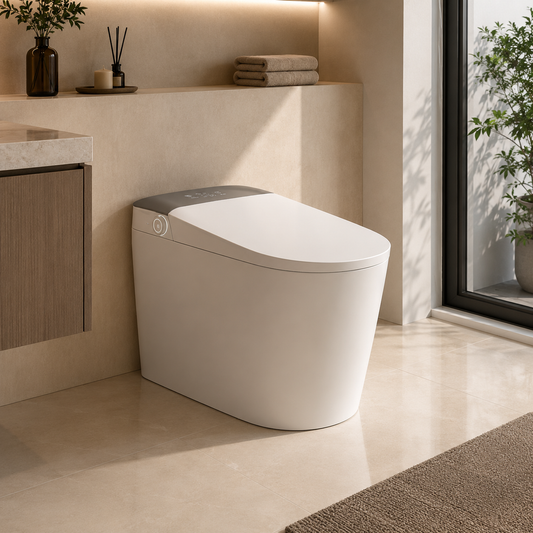 Wc YUKON, Versione Premium, Dal Design Moderno, Bianco