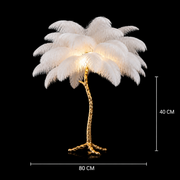 Lampada Pene Karlita 1XE27, diametro 40cm, Bianco e Oro