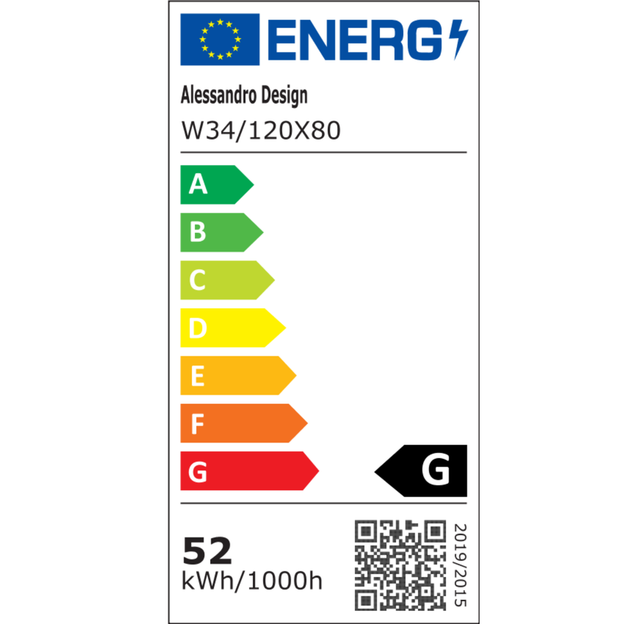 Specchio rettangolare a LED, 120x80 cm, ABSOLU MotionGlow Marcello, sistema di disappannamento, orologio e termometro, lente d'ingrandimento cosmetica, specchi dimmerabili Marcello Titolo predefinito Alessandro Design