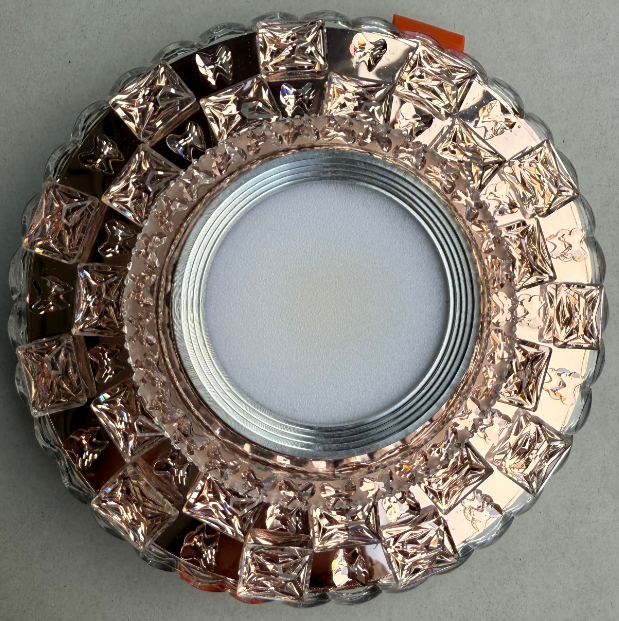 Spot LED ORBITA, 5W, Rotondo, Luce Fredda/Calda, Bronzo Antico, Spot LED in Resina e Vetro Titolo predefinito Alessandro Design